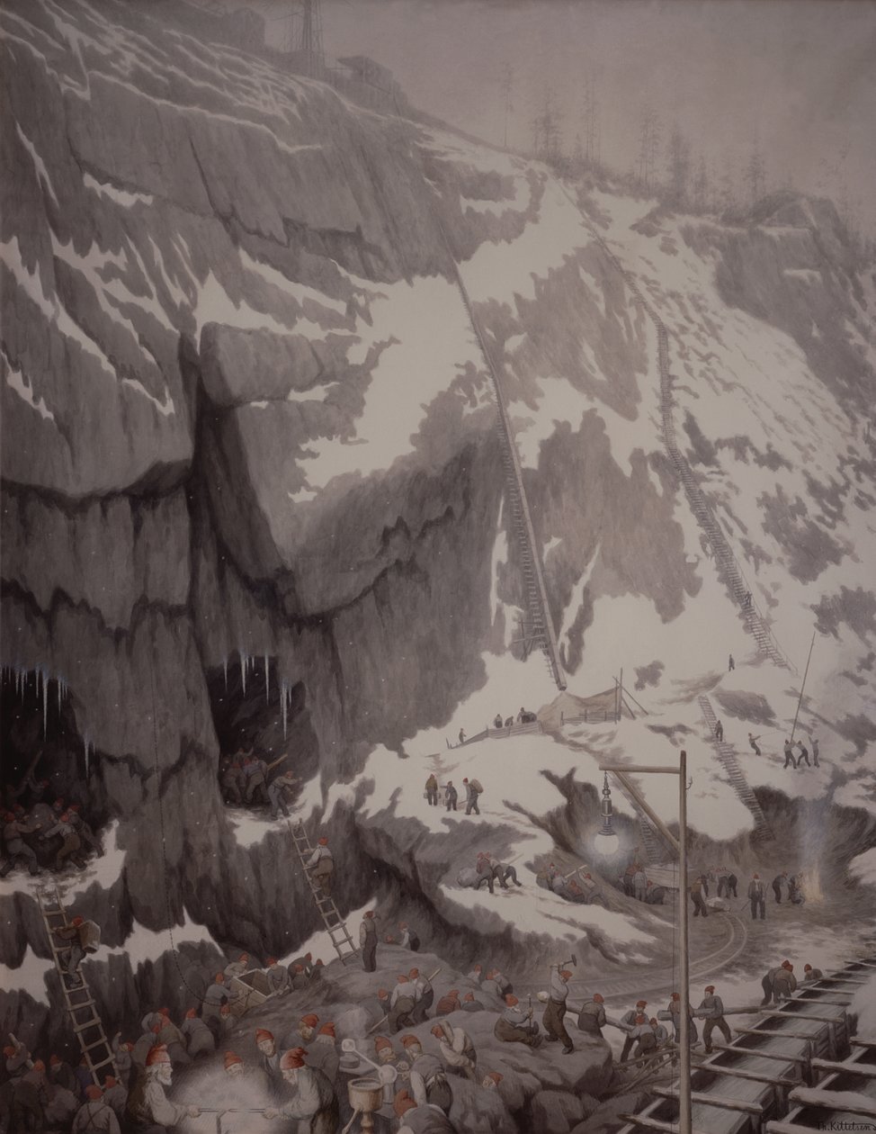Trabajo de base de Theodor Severin Kittelsen
