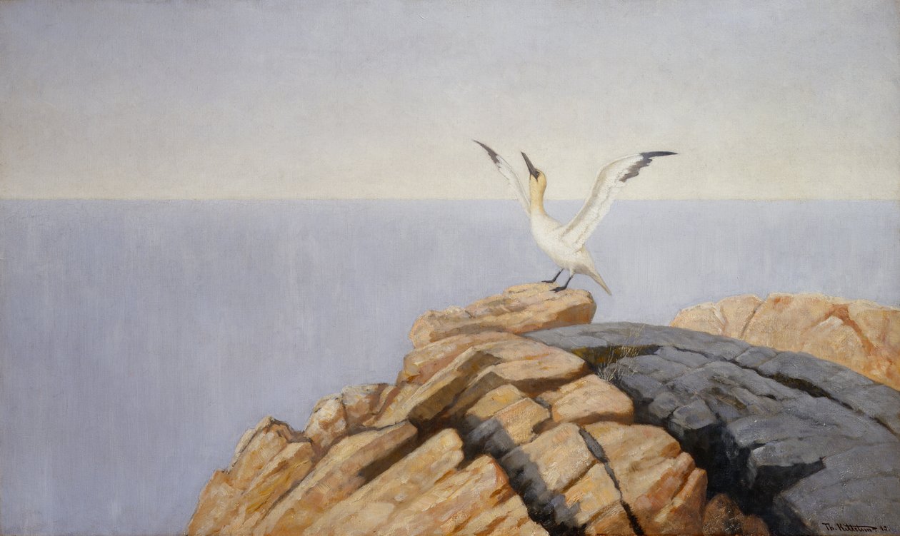 Lenguado de mar de Theodor Kittelsen