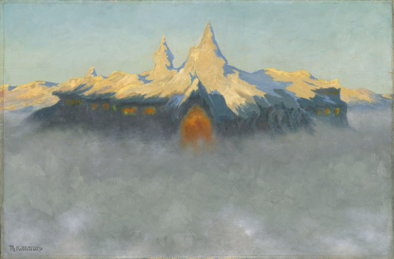 Palacio Soria Moria de Theodor Kittelsen