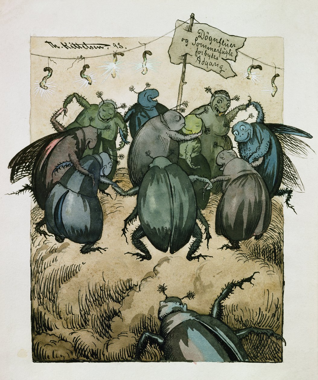 Intitulada de Theodor Kittelsen