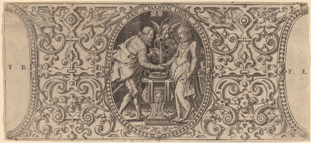 Ornamento de Theodor de Bry