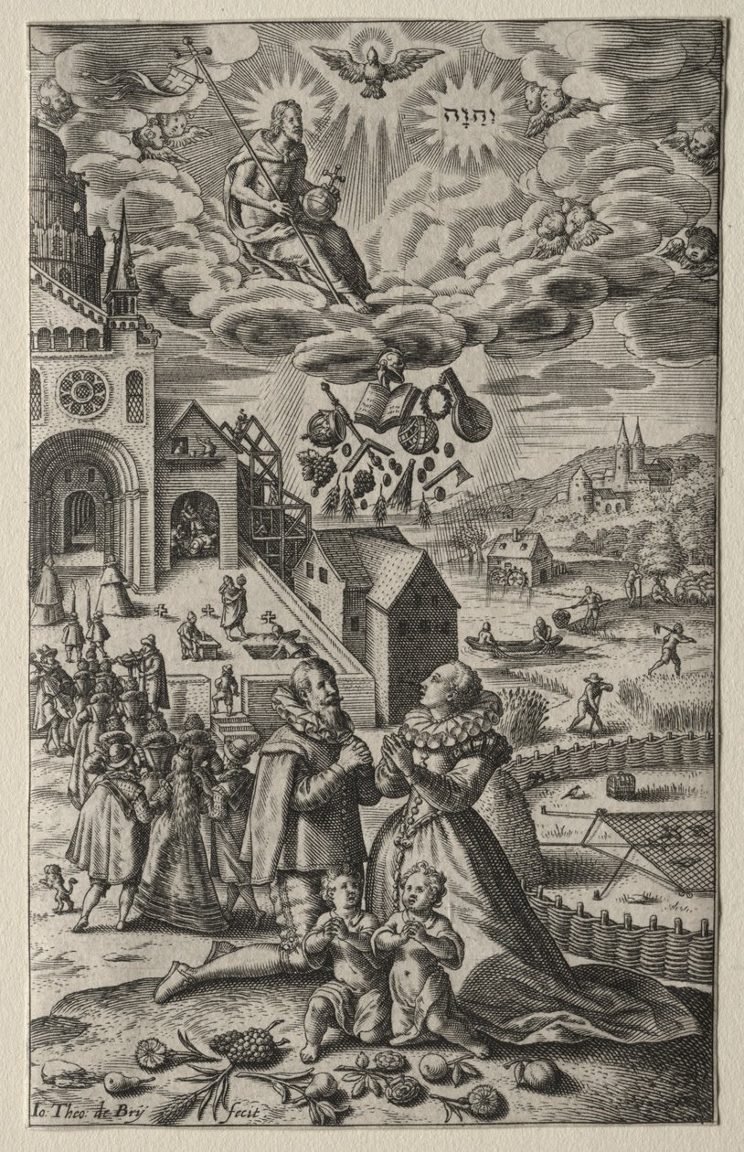Oración de Theodor de Bry