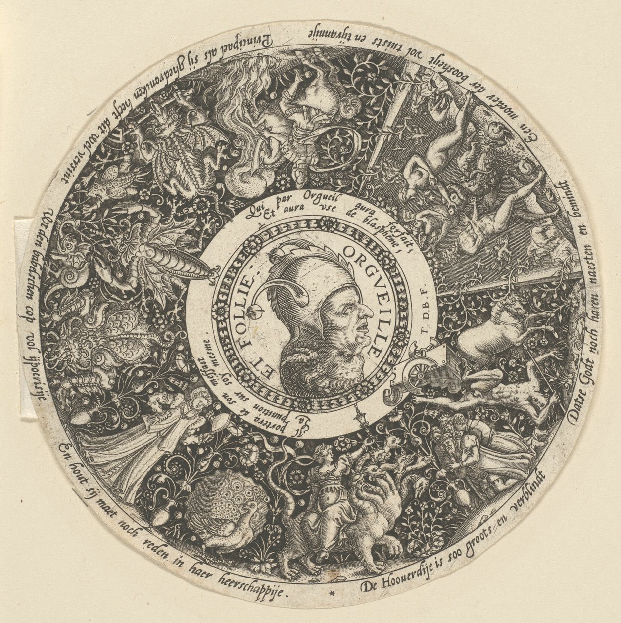 Orgullo y Locura (Orgeuille et Follie) de Theodor de Bry
