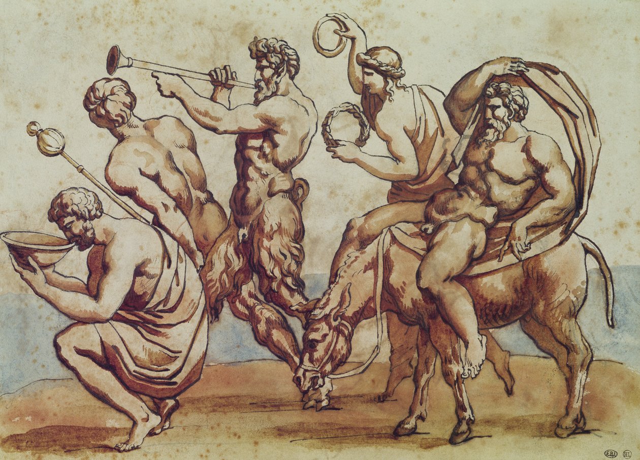 Bacanal de Theodore Gericault