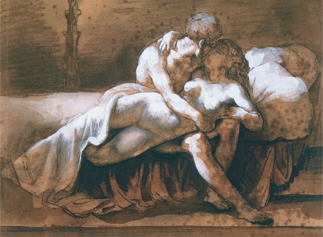 El beso de Theodore Gericault