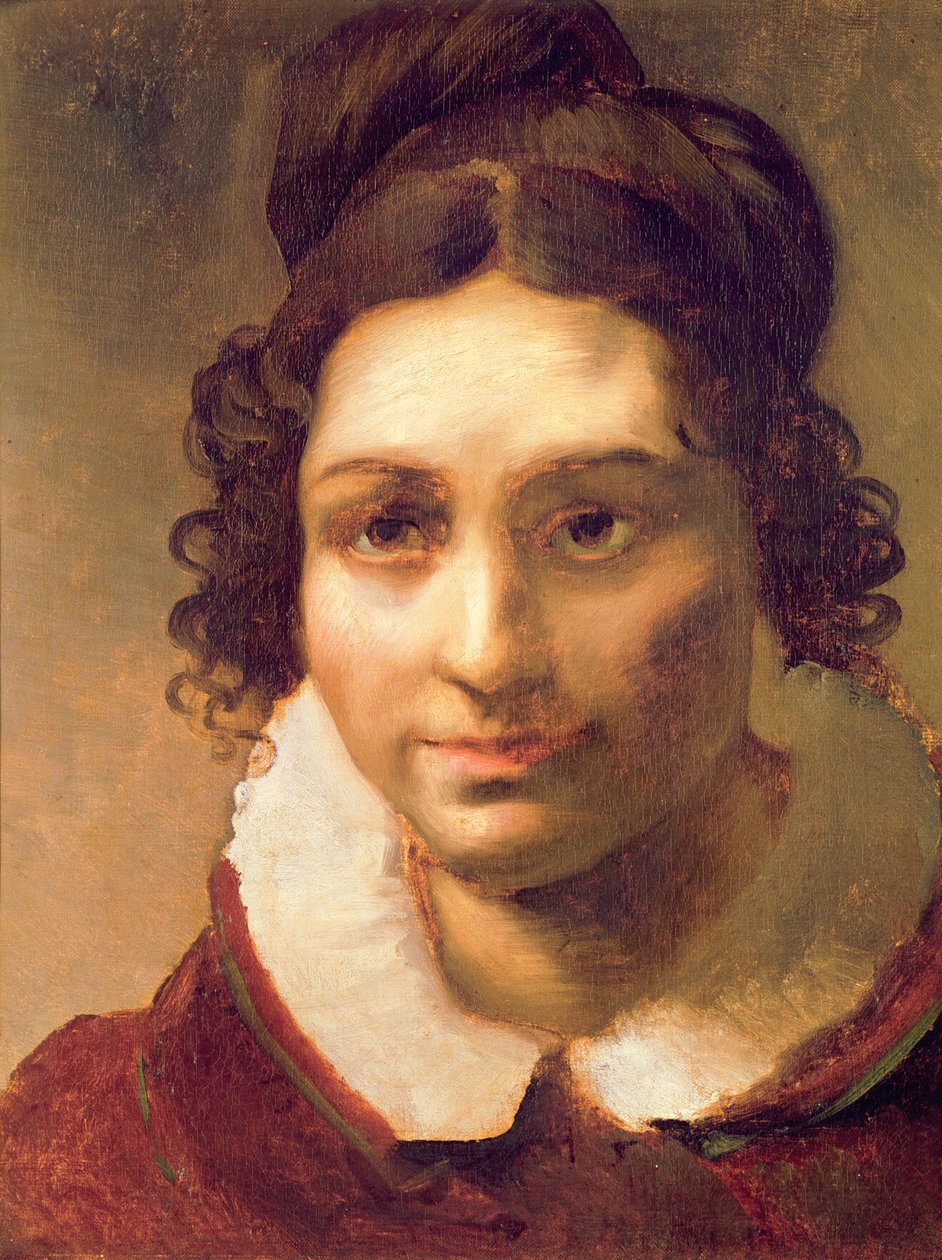 Suzanne o Retrato presumido de Alexandrine-Modeste Caruel de Saint-Martin, la tía del artista, 1817 de Theodore Gericault
