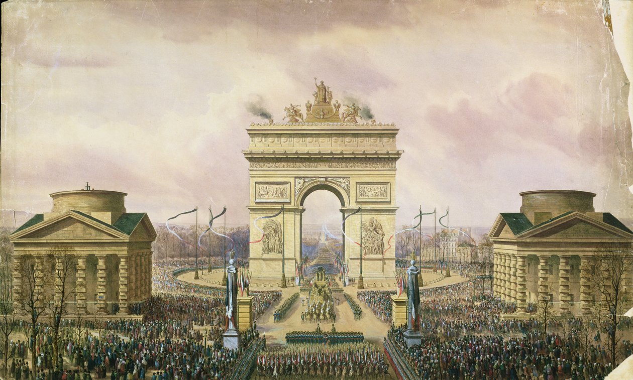 Retorno de las Cenizas del Emperador a París, 15 de diciembre de 1840 de Theodore Jung