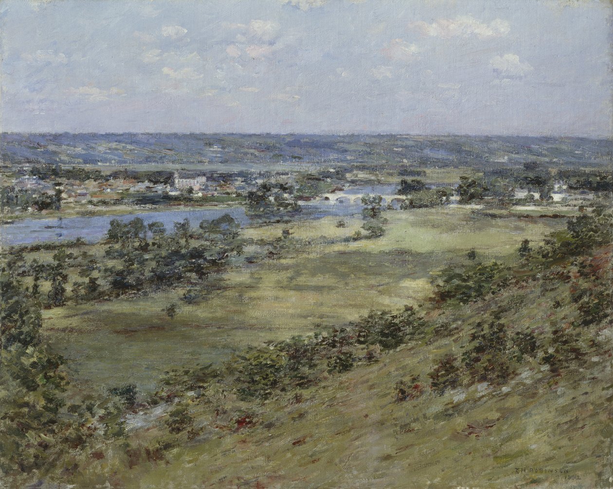 Valle del Sena, 1892 de Theodore Robinson