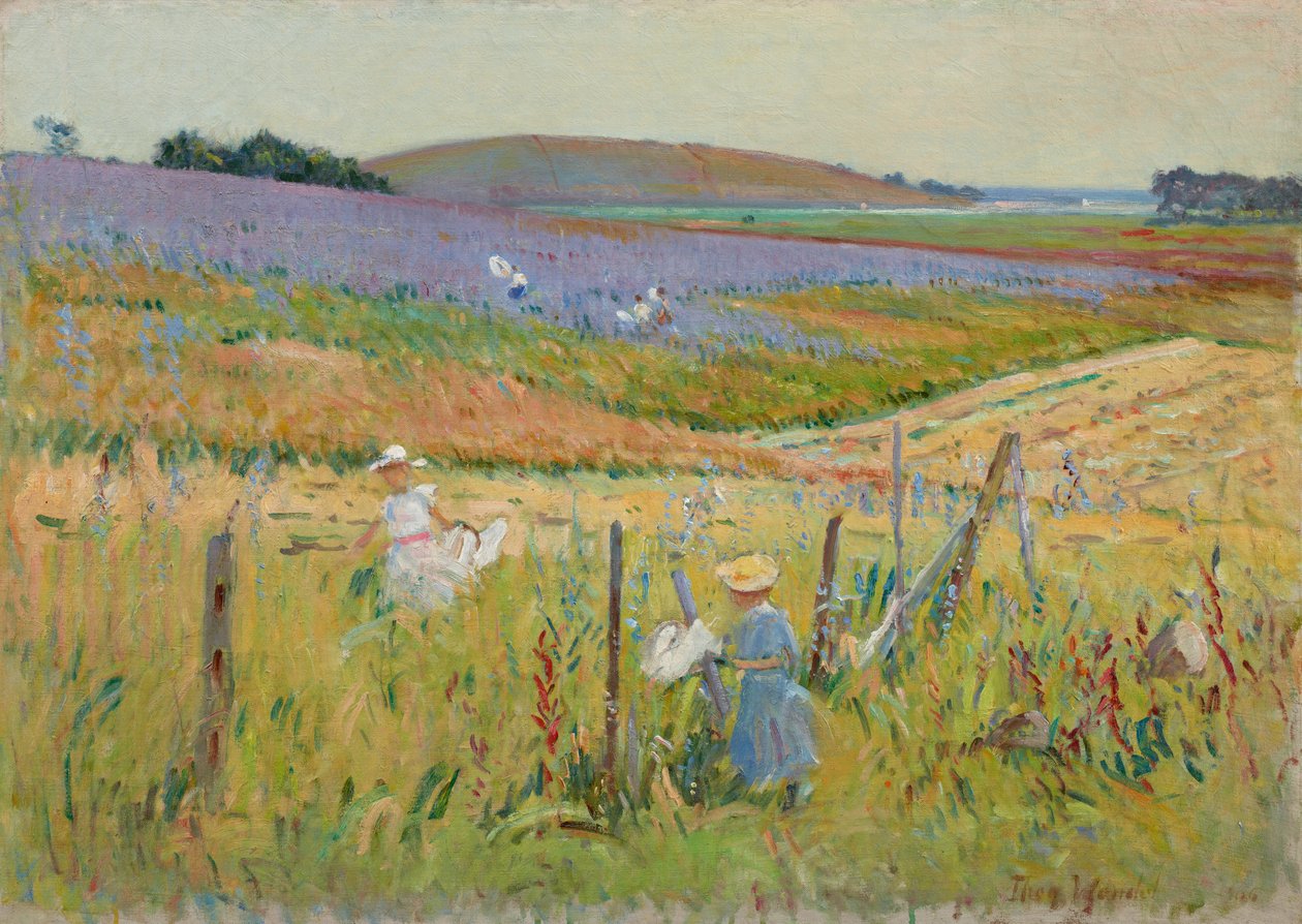 Los Cazadores de Mariposas, 1900-8 de Theodore Wendel