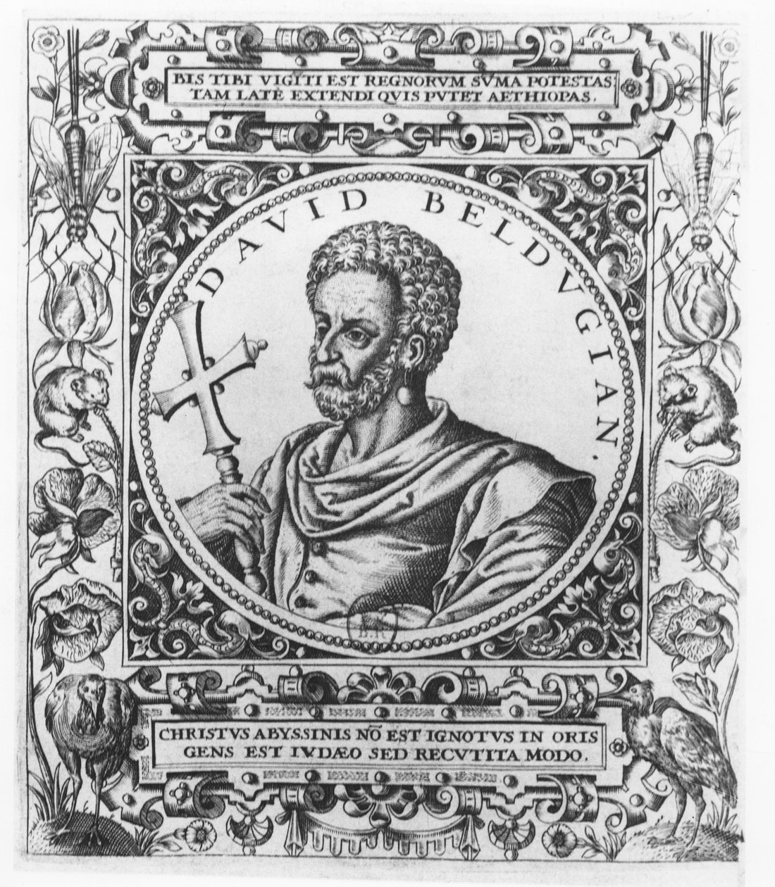David Beldugian, Emperador de Abisinia de Theodore de Bry
