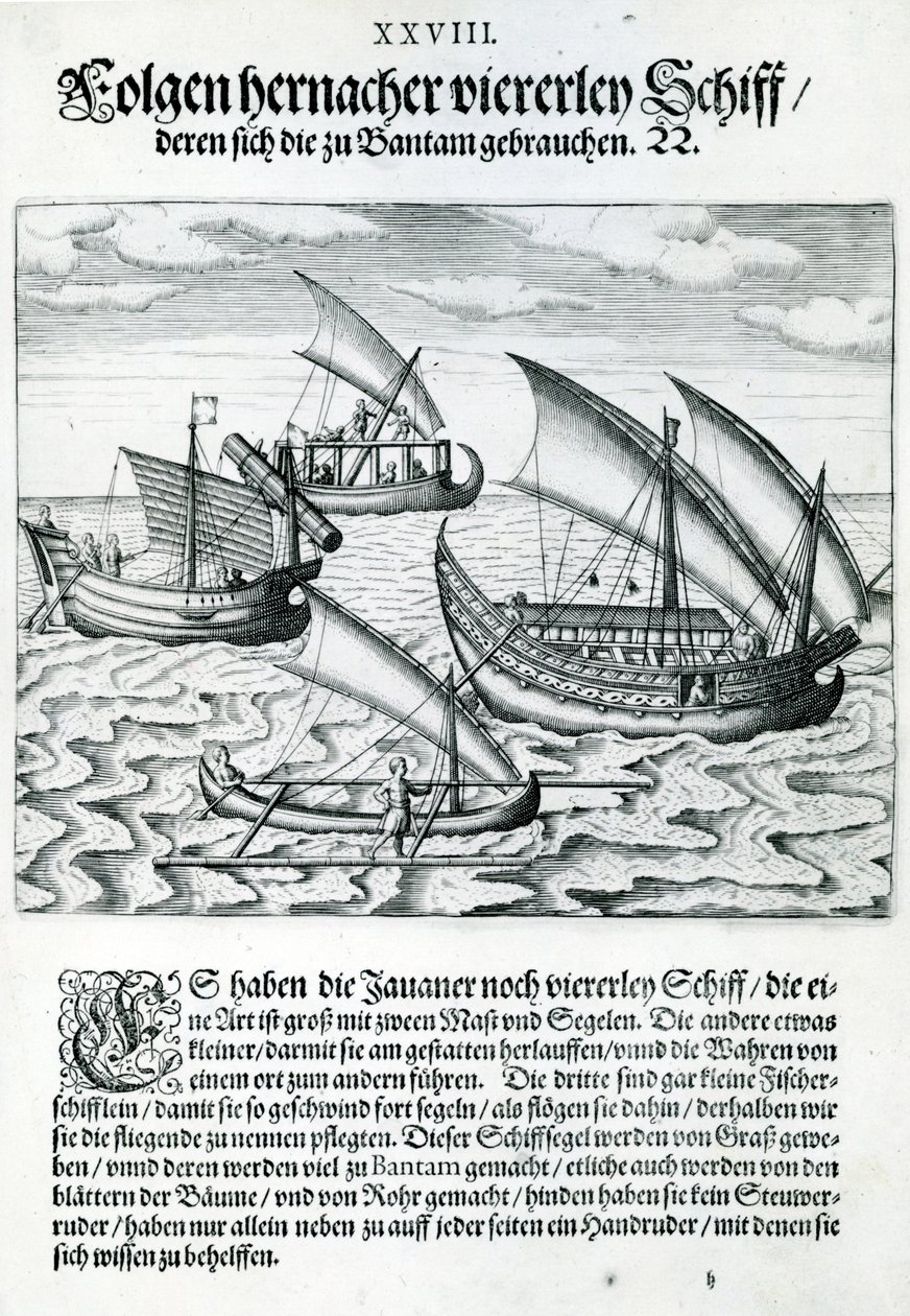 Cuatro barcos de vela de 