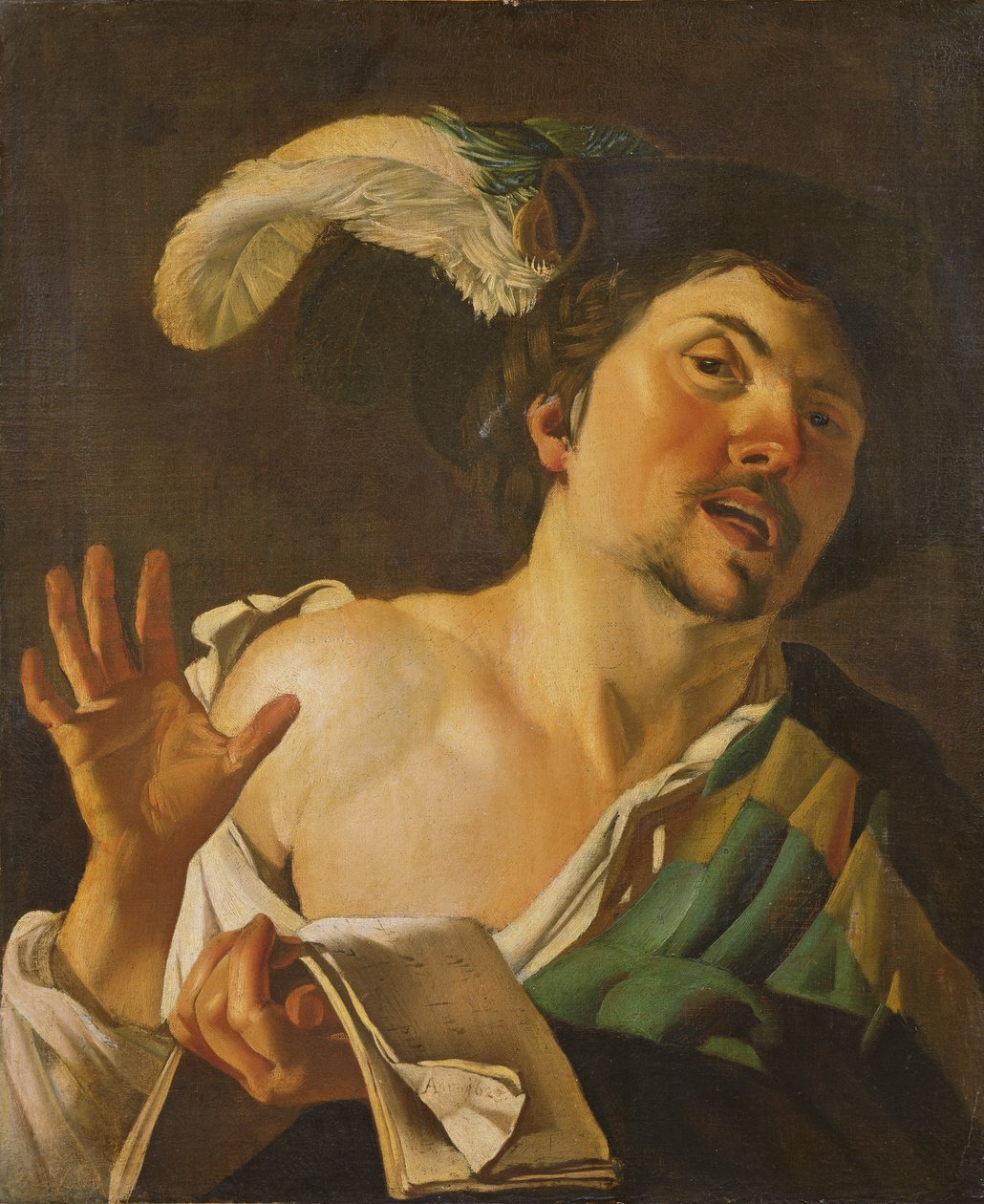 Un cantante de Theodore van Baburen