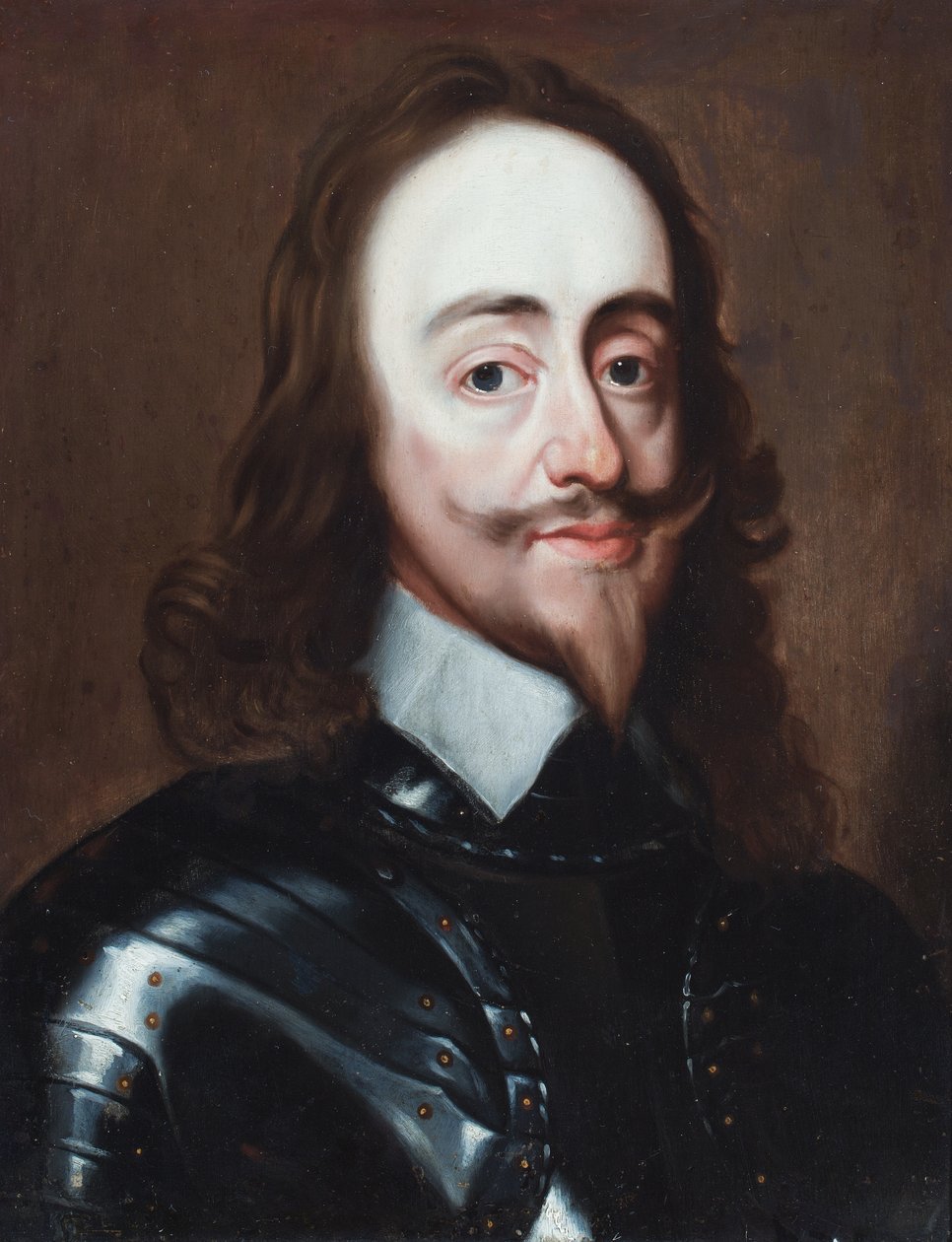 Retrato de Carlos I (óleo sobre tabla) de Theodore (attr.to) Russell