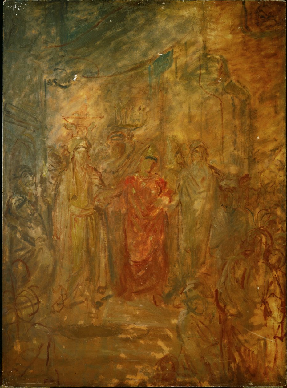 Boda judía en Constantina, Argelia ... de Théodore Chassériau