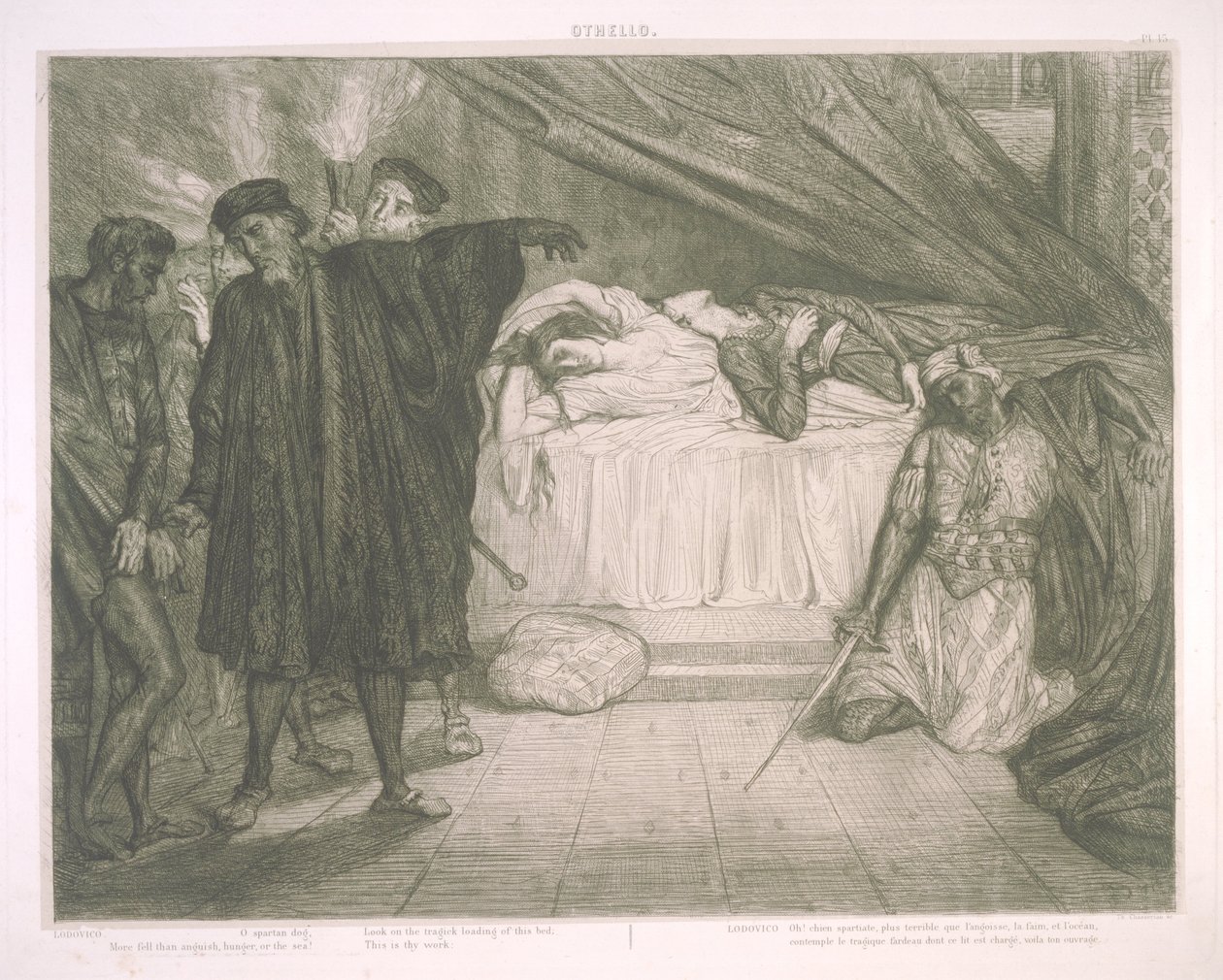 Otelo de Théodore Chassériau