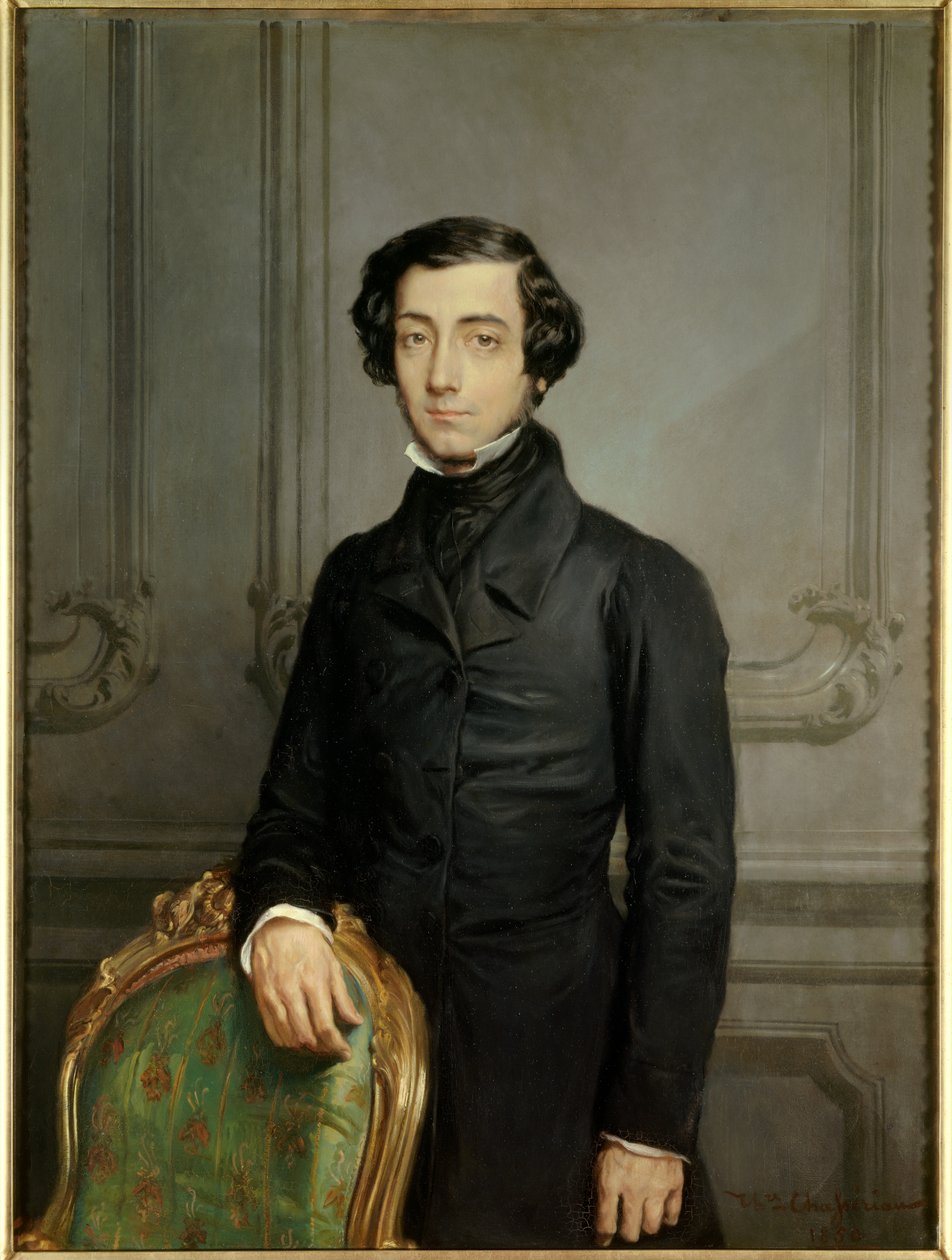 Retrato de Alexis Charles Henri Clerel de Tocqueville, Ministro de Asuntos Exteriores durante la Segunda República de Théodore Chassériau