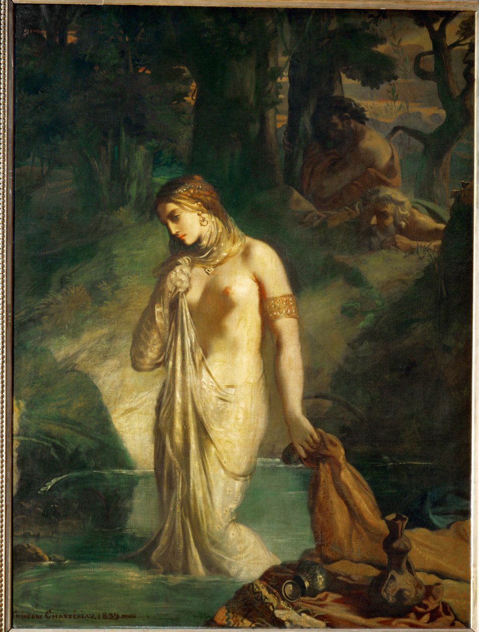 Suzanne au bain - Susana en su baño ... de Théodore Chassériau