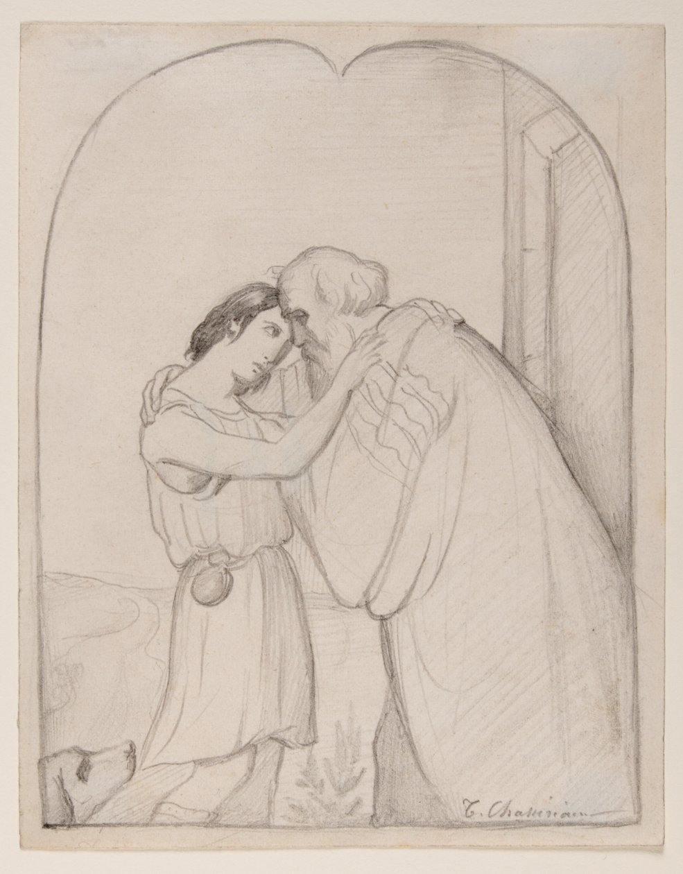 El regreso del hijo pródigo de Théodore Chassériau