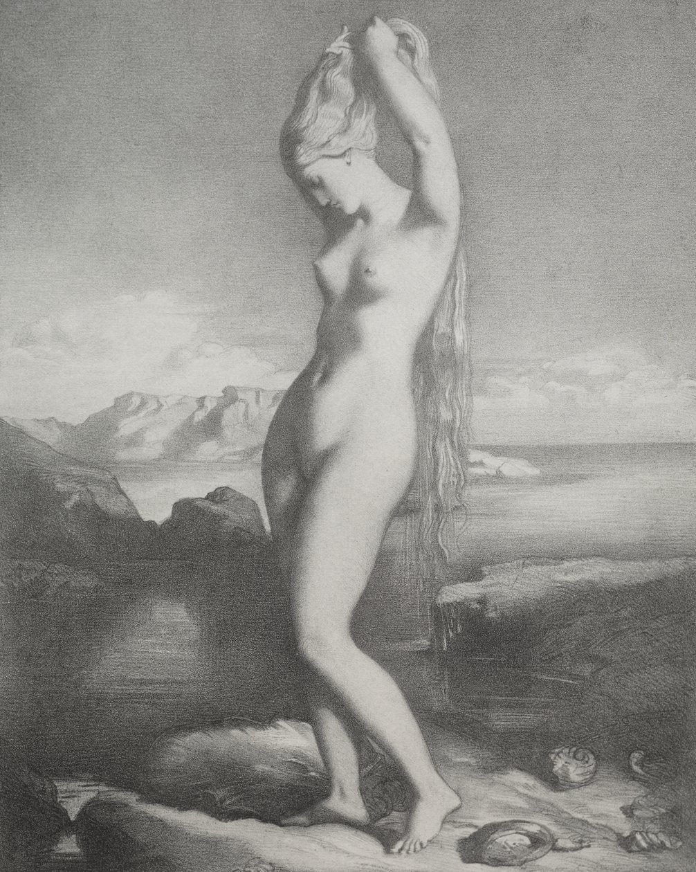 Venus Anadyomène de Théodore Chassériau