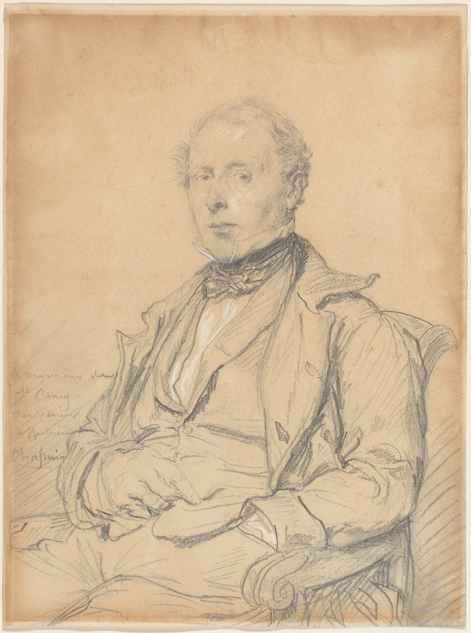 Victor-Auguste de Saint-Rémy de Théodore Chassériau