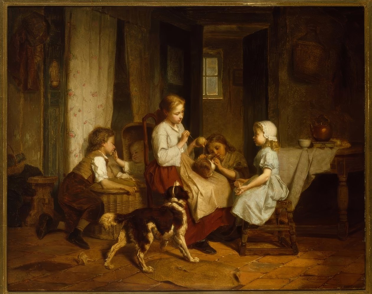 Familia feliz de Theodore Gerard