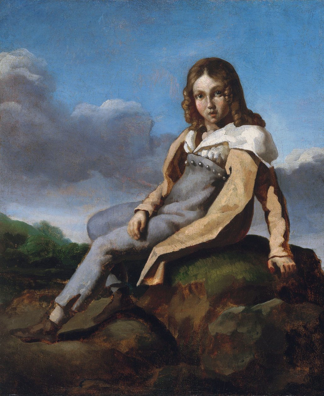 Alfred Dedreux (1810-1860) de niño de Theodore Gericault