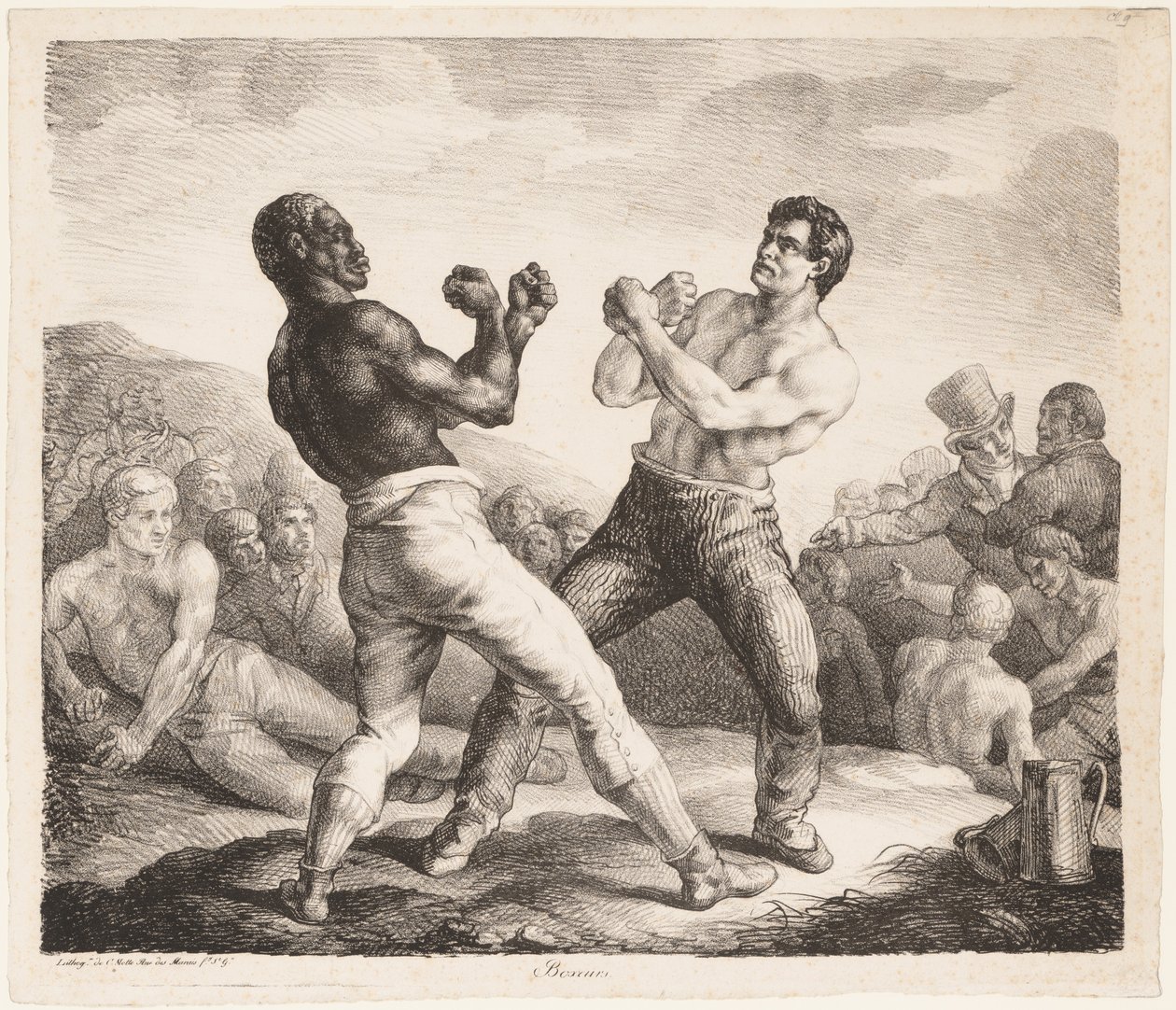Boxers de Theodore Gericault