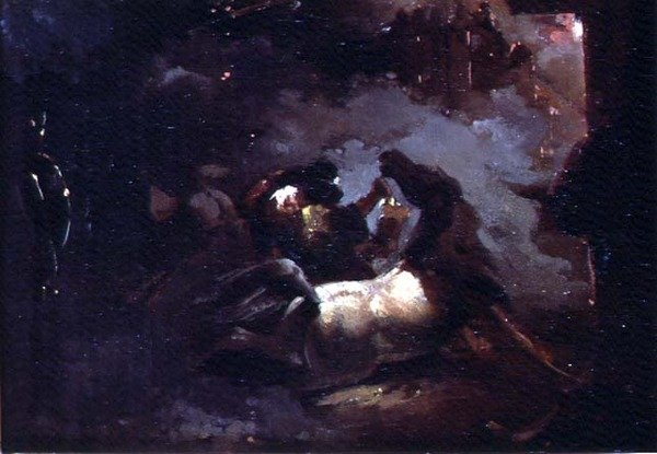 Episodio de la campaña en Egipto de Theodore Gericault