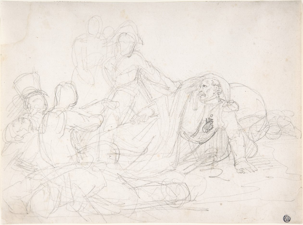 Soldados caídos de Theodore Gericault