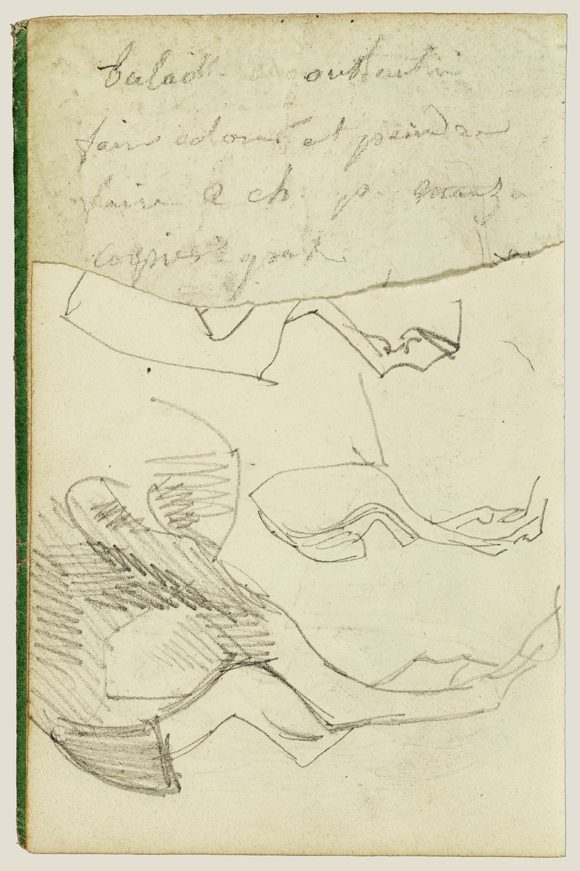 Estudios sobre caballos de Theodore Gericault