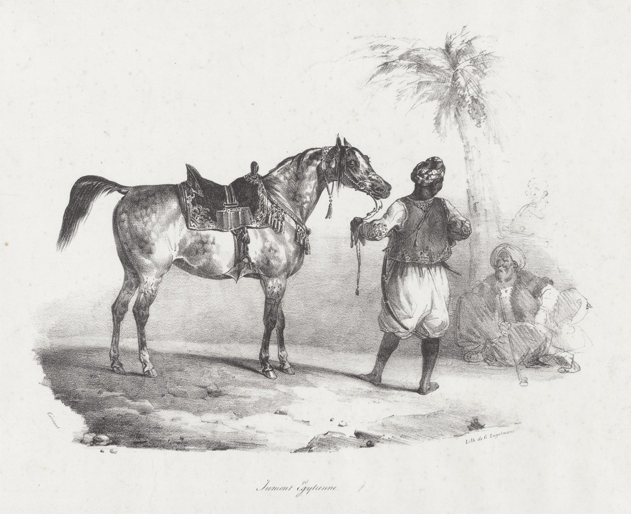 Yegua egipcia (An Egyptian Mare) de Theodore Gericault