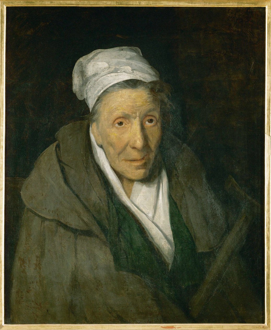 La folle monomane du jeu - Mujer con manía al juego ... de Theodore Gericault