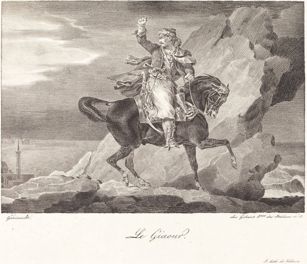 Le Giaour de Theodore Gericault