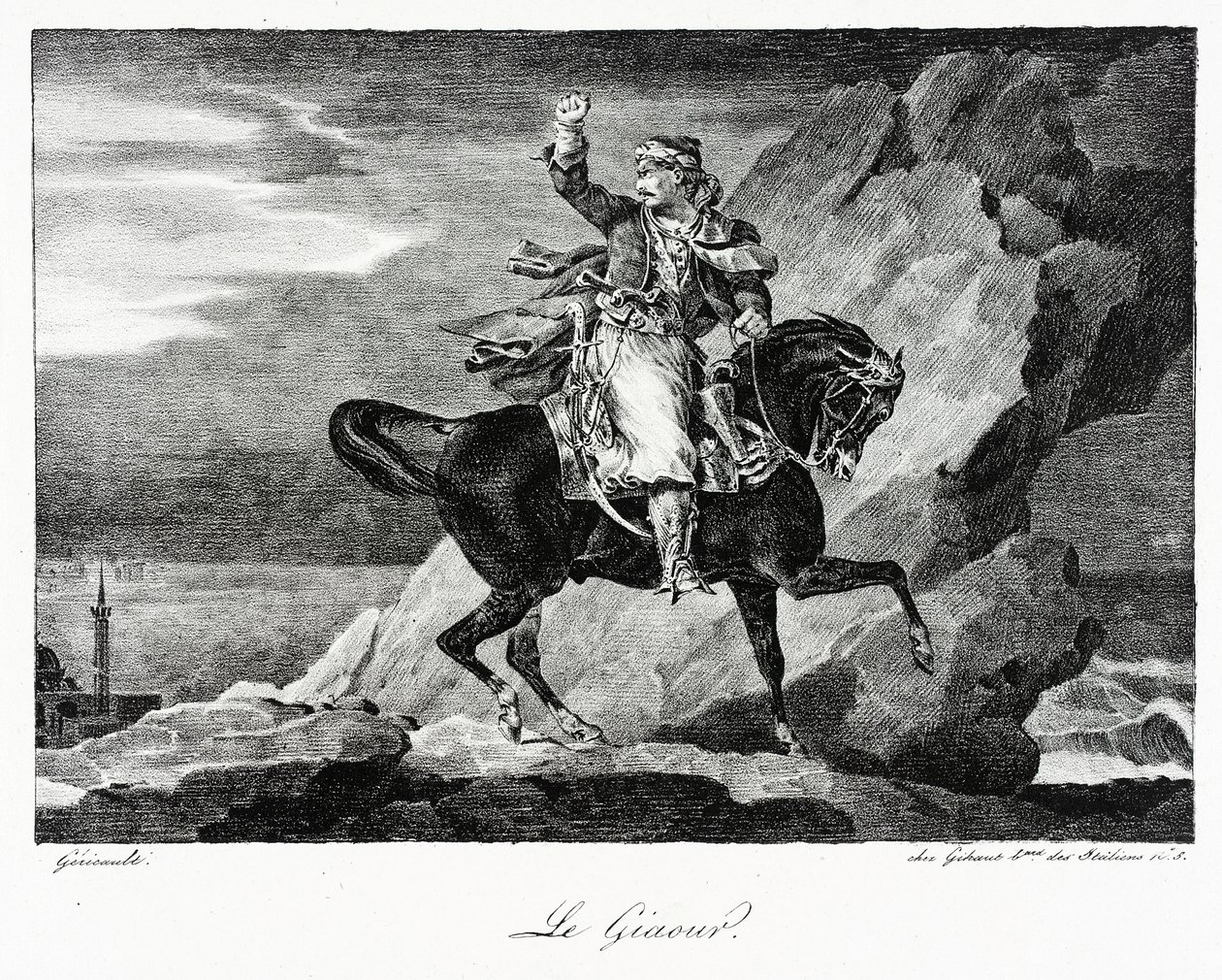 El Giaour de Theodore Gericault