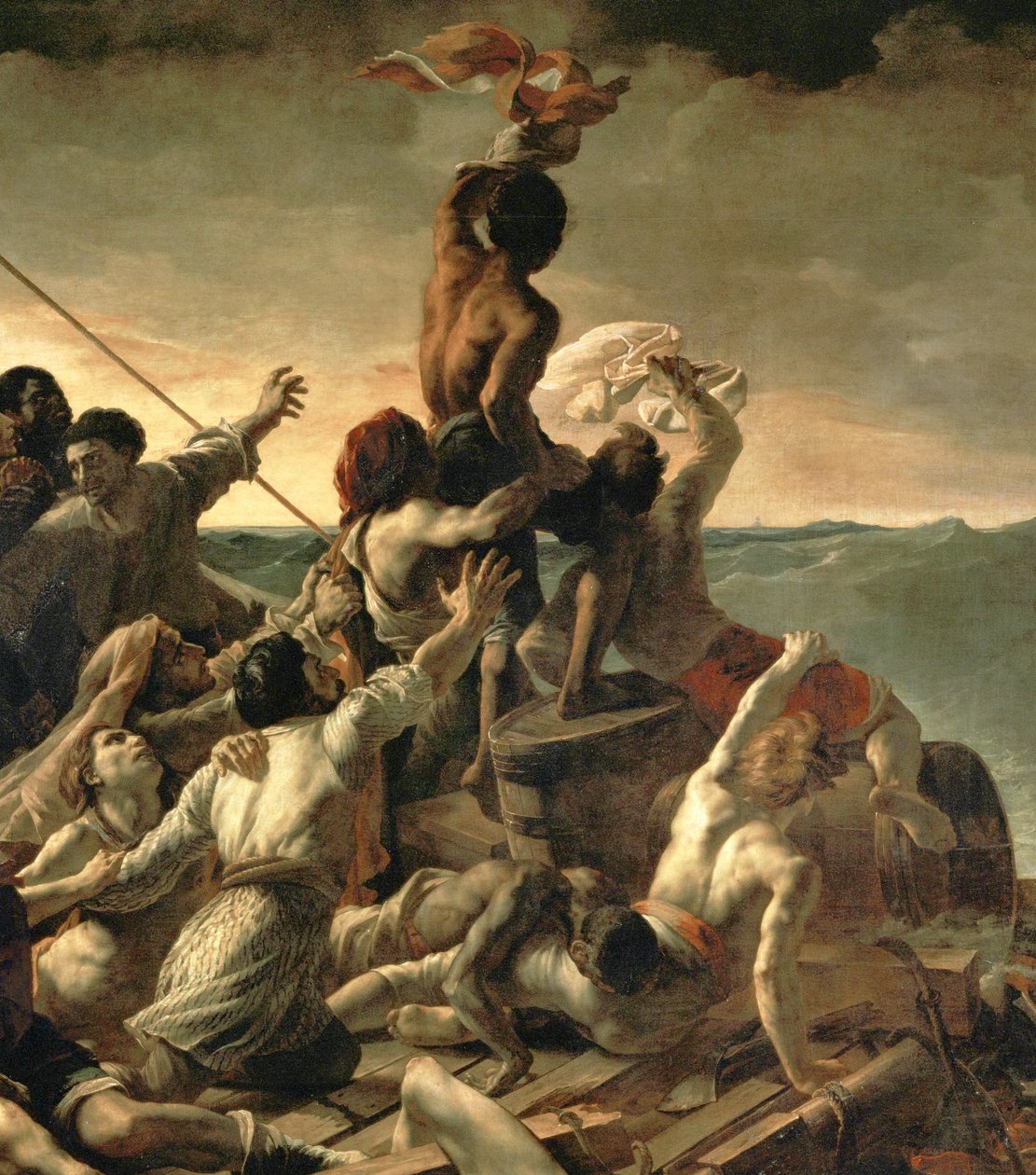 Le Radeau de la Meduse - La balsa de la " Medusa " ... de Theodore Gericault