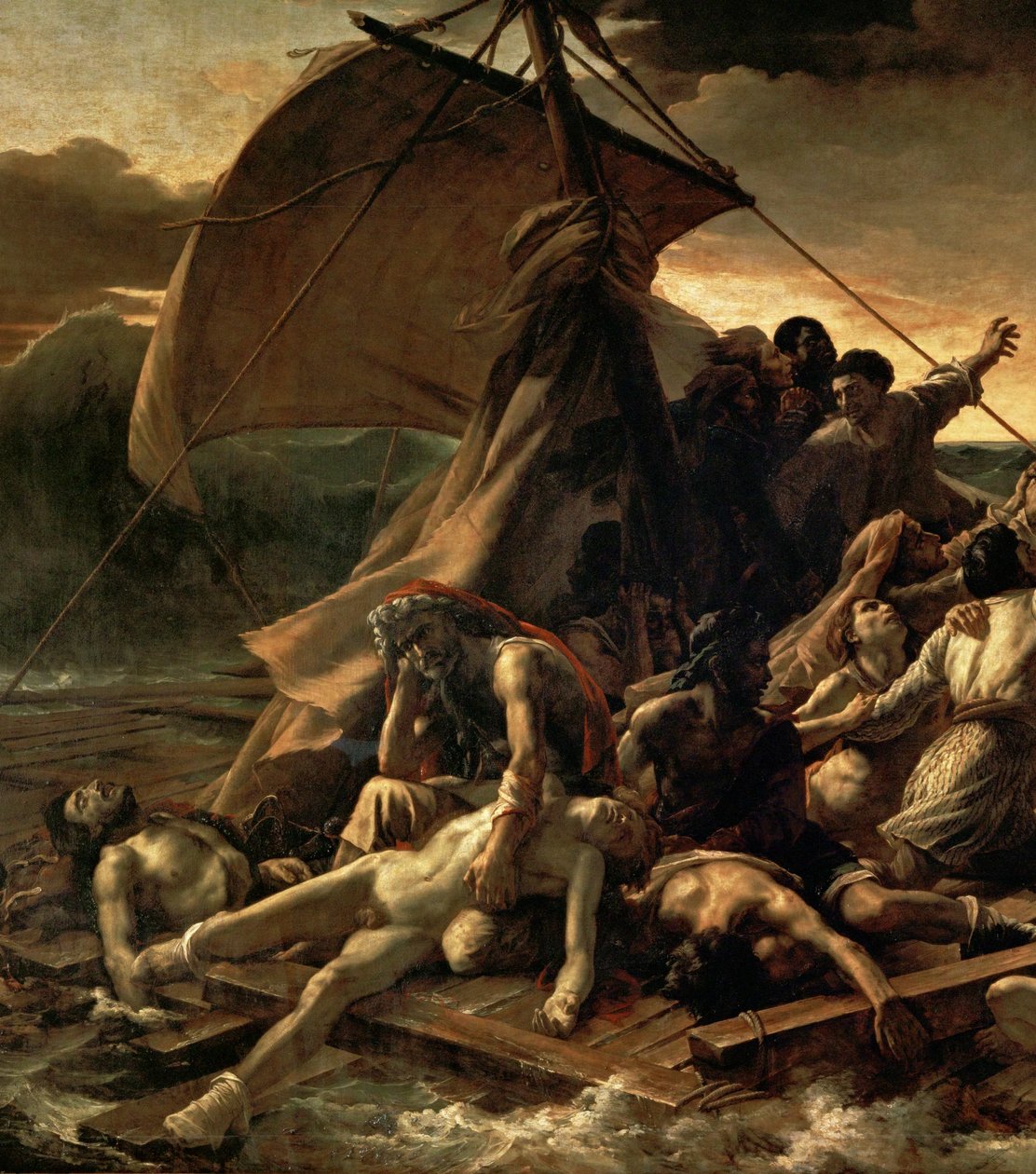 Le Radeau de la Meduse - La balsa de la " Medusa " ... de Theodore Gericault