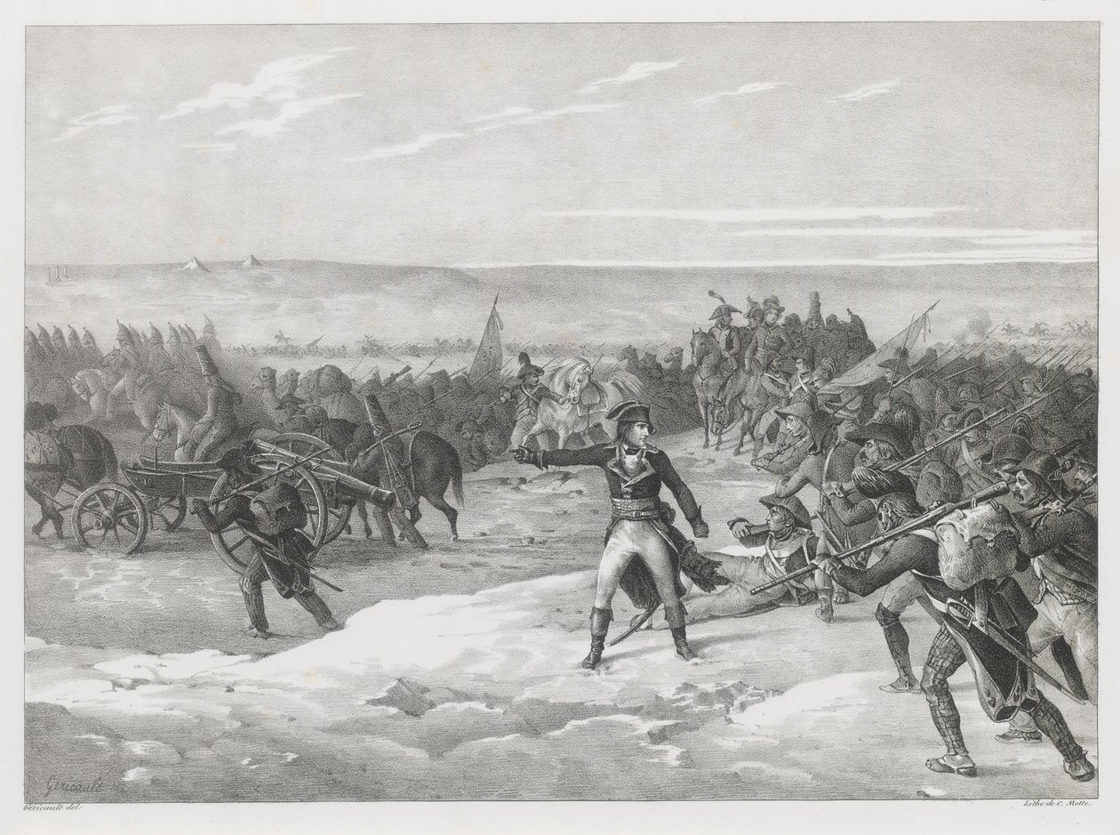 Marcha por el desierto (March in the Desert) de Theodore Gericault