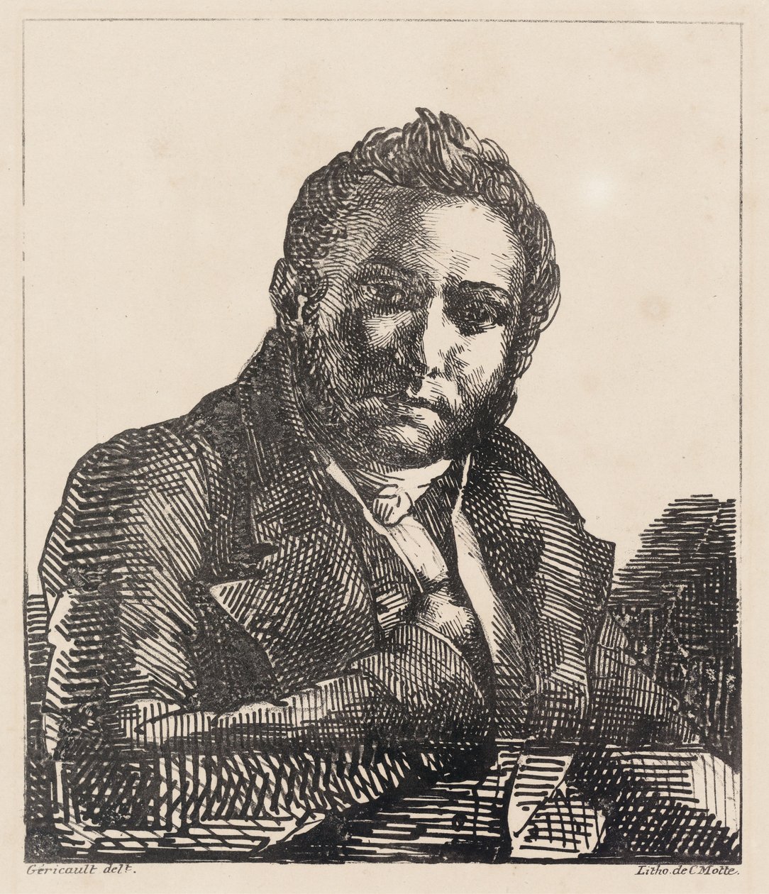 «Retrato de Auguste Brunet, amigo del artista (Portrait of Auguste Brunet, the Artist