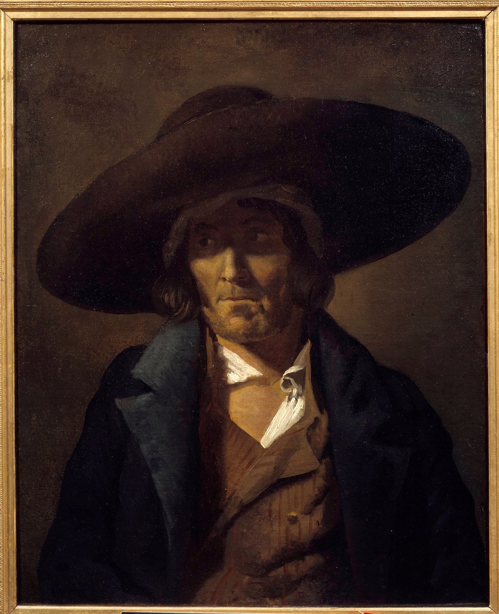 Retrato de un hombre llamado el Vendeano. Pintura de Théodore Géricault (1791-1824) siglo XIX de Theodore Gericault