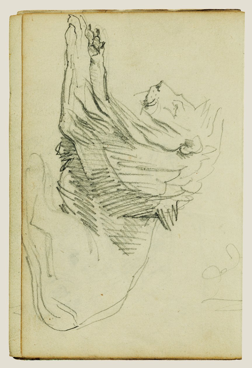 León sentado de Theodore Gericault