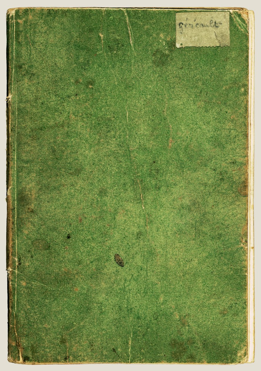 Cuaderno de bocetos de Theodore Gericault