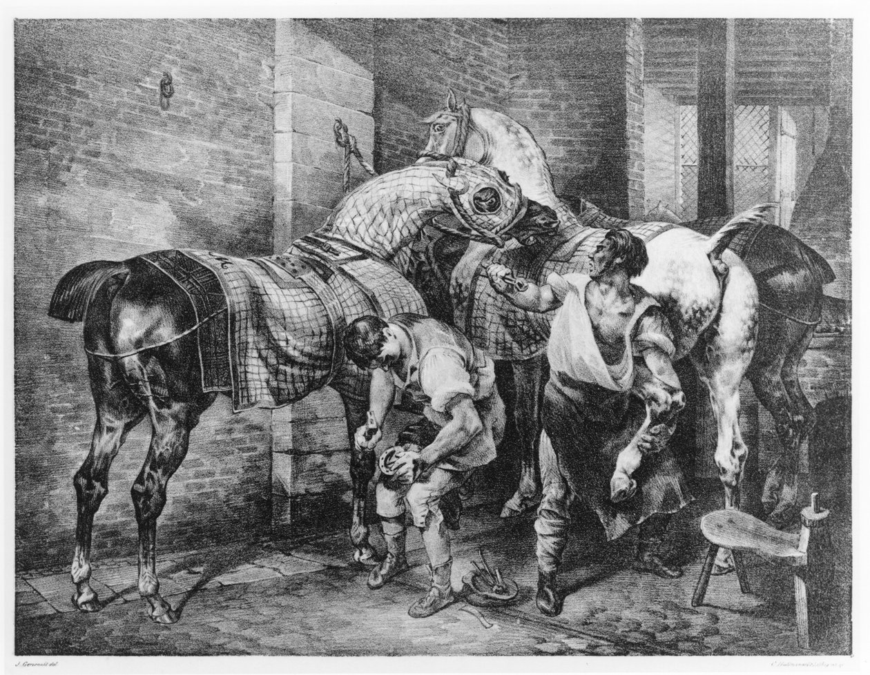 El herrador inglés de Theodore Gericault