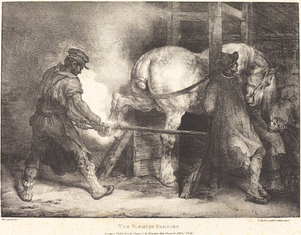 El herrero flamenco de Theodore Gericault