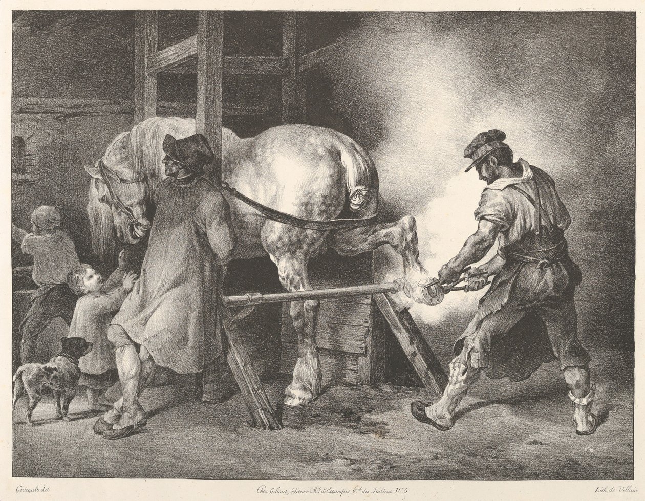 El herrador flamenco de Theodore Gericault