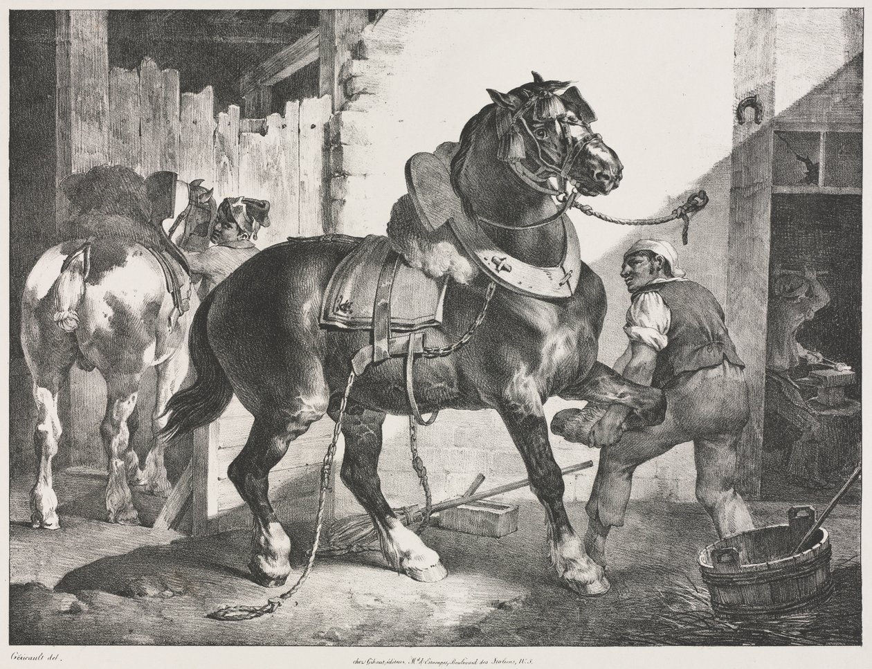 El herrero francés de Theodore Gericault