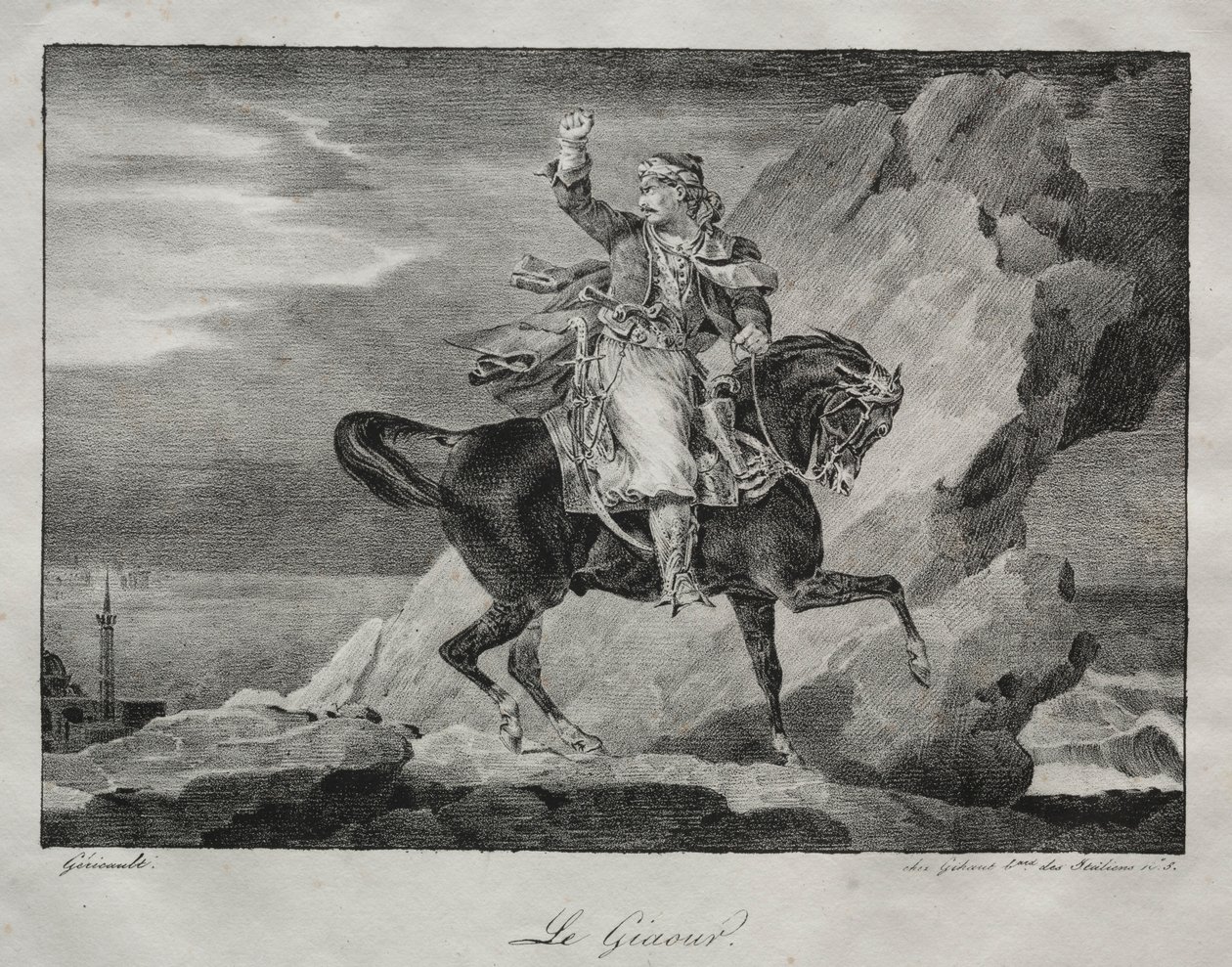 El Giaour de Theodore Gericault