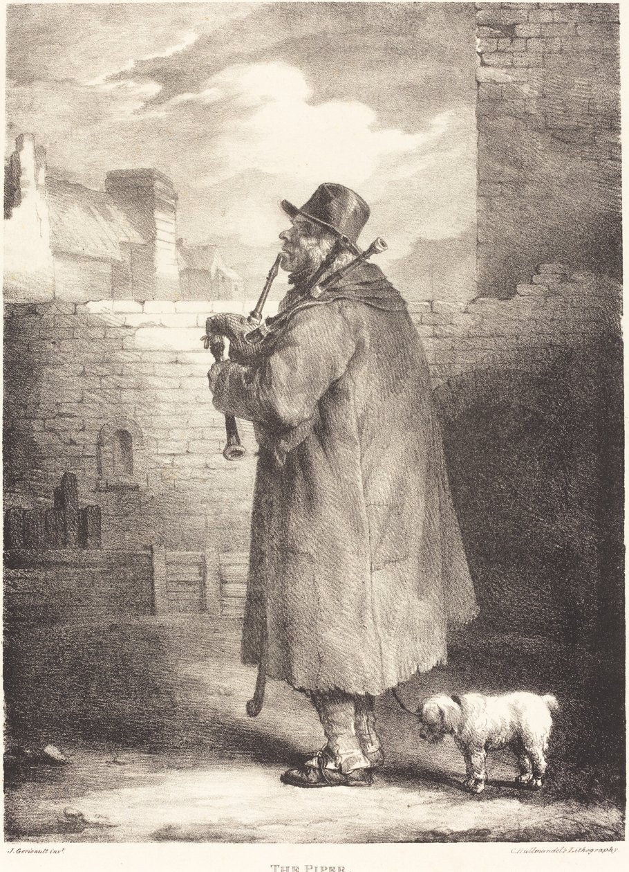 El flautista de Theodore Gericault