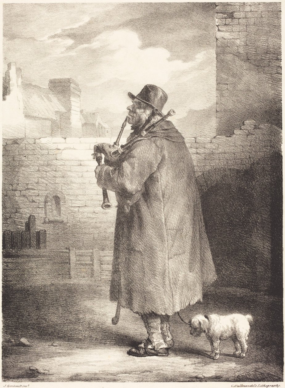 El flautista de Theodore Gericault
