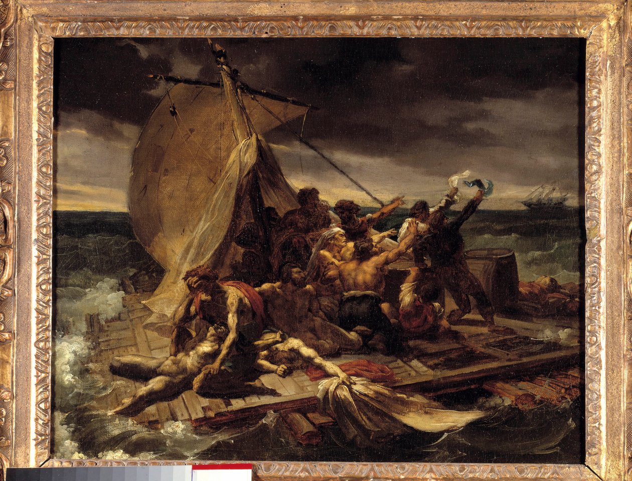La balsa de la Medusa. Primeros bocetos. Pintura de Théodore Géricault (1791-1824) de Theodore Gericault