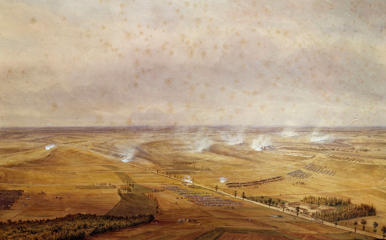 Guerras de Coalición: “La Batalla de Valmy el 20/09/1792 que vio la victoria de los franceses contra los prusianos” de Theodore Jung